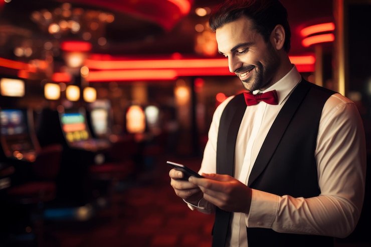 Pengguna menggunakan aplikasi mobile hoki178 dengan perlindungan privasi terintegrasi