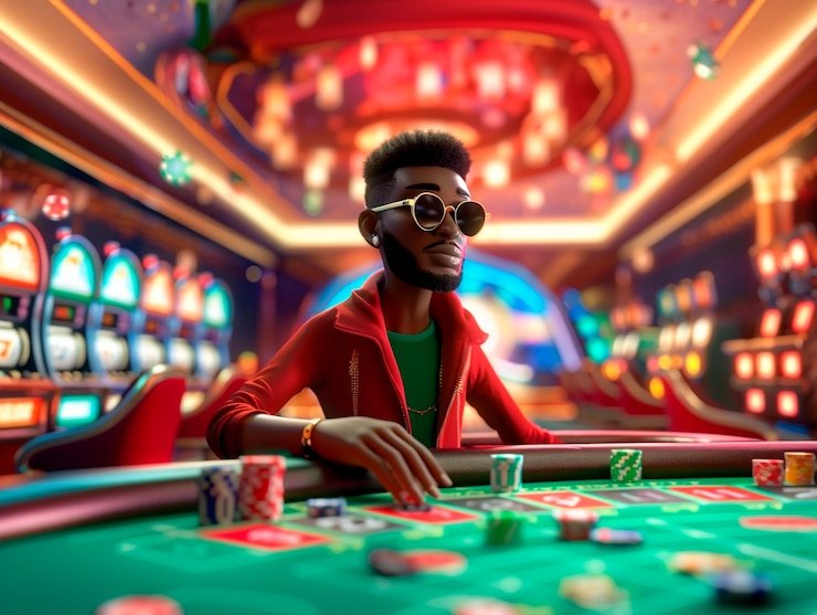 Tampilan menarik live casino digital yang memukau dan interaktif